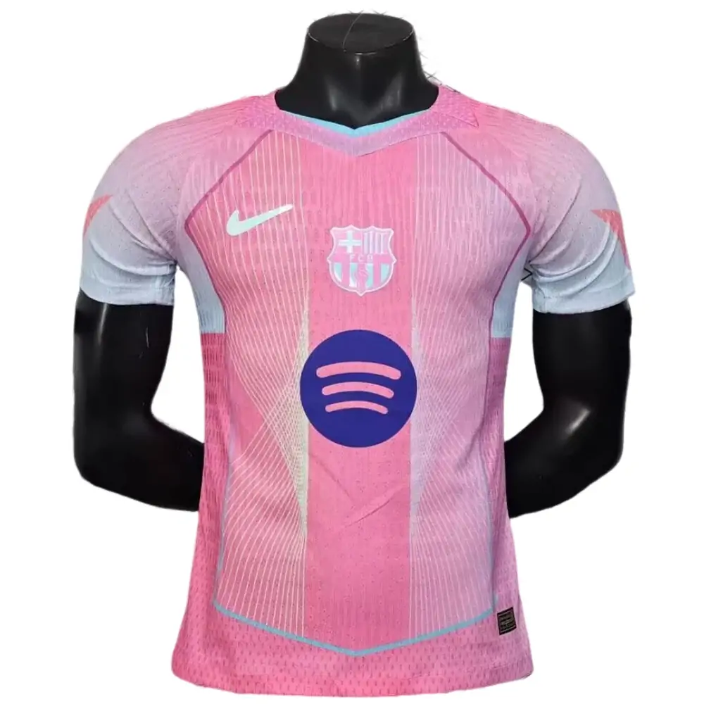 2025-26-Barcelona Special Edition Pink and White-Player Edition