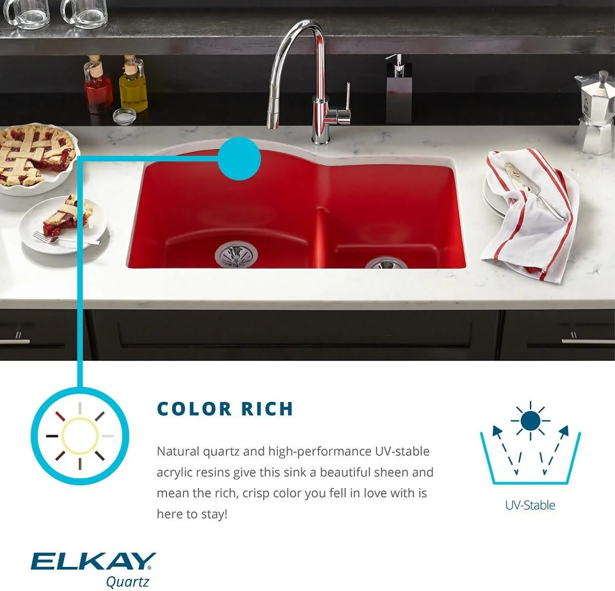 Elkay ELXRUP3620RT0 Elkay Quartz Luxe 35-7/8