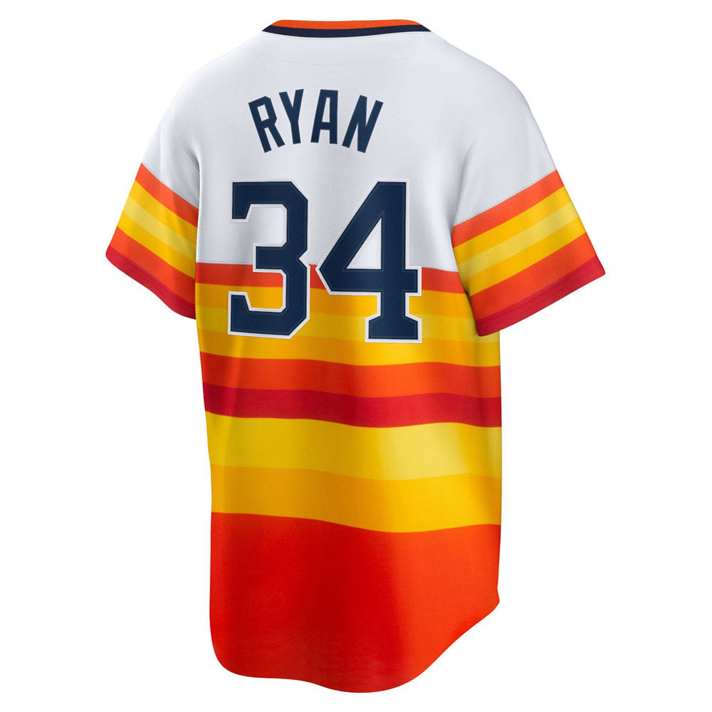 Men's Houston Astros Nolan Ryan Home Cooperstown Collection Player Jersey - White
