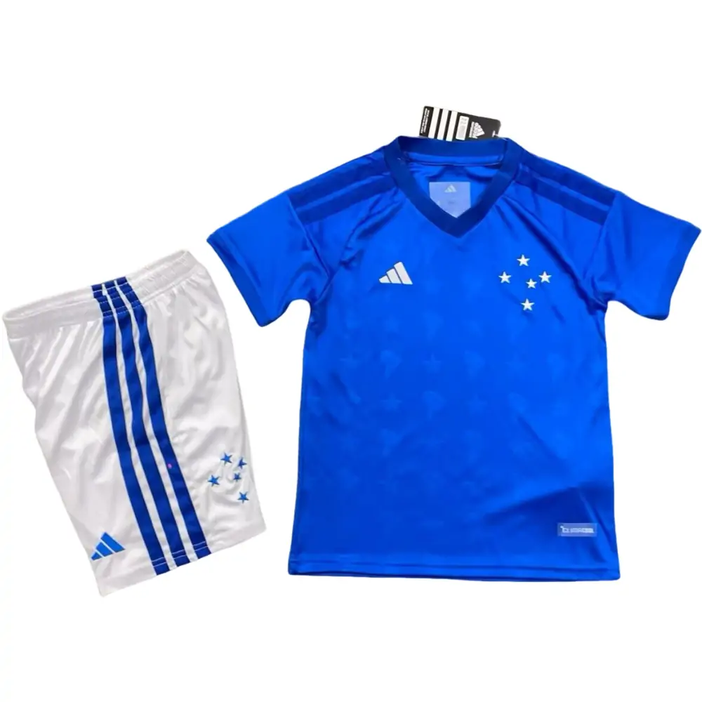 2026-27 Cruzeiro Home Jersey Children's Set - Fans Edition
