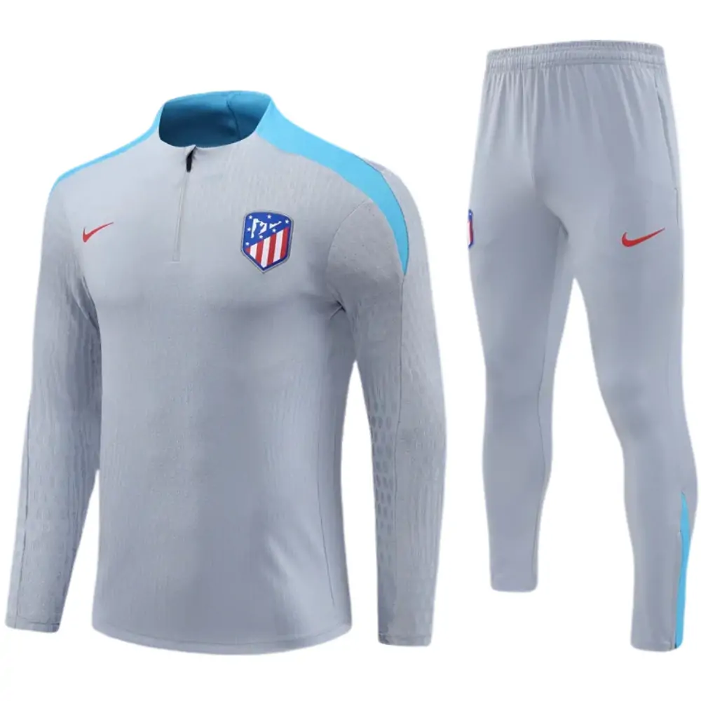 2024-25 Atletico Madrid grey kids training uniform