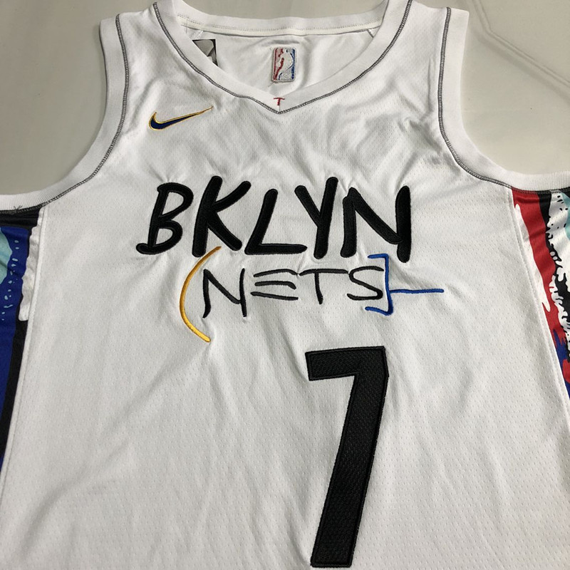Kevin Durant Brooklyn Nets White 7 MN