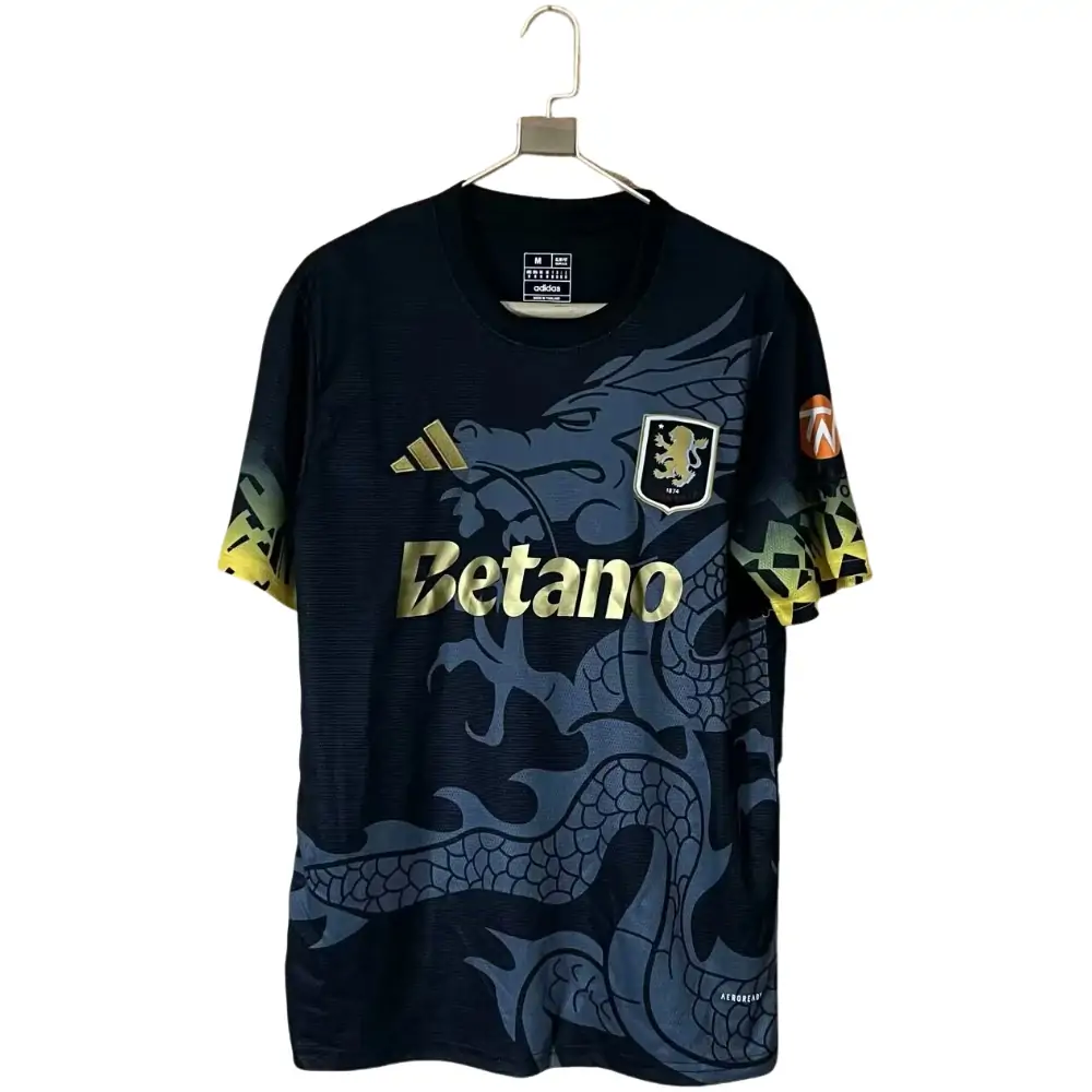 2025-26 Season - Aston Villa Special Edition Black - Jersey - Fan Edition