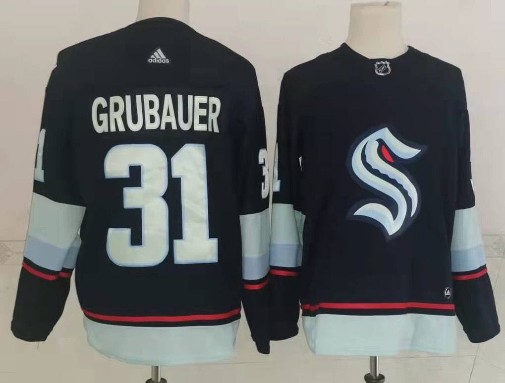 NHL Seattle KRAKEN GRUBAUER  # 31 Jersey