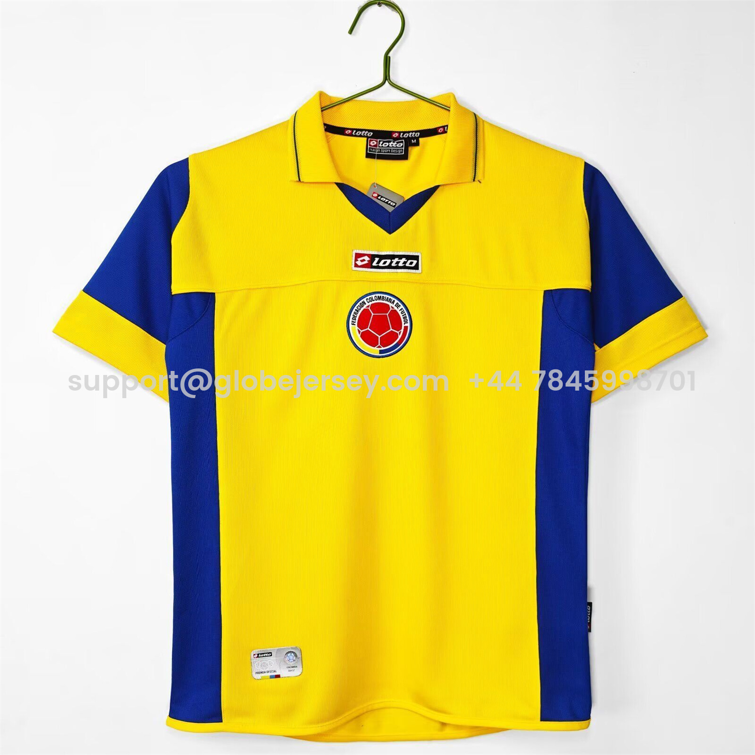 Retro Colombia 2003-05 Home Jersey