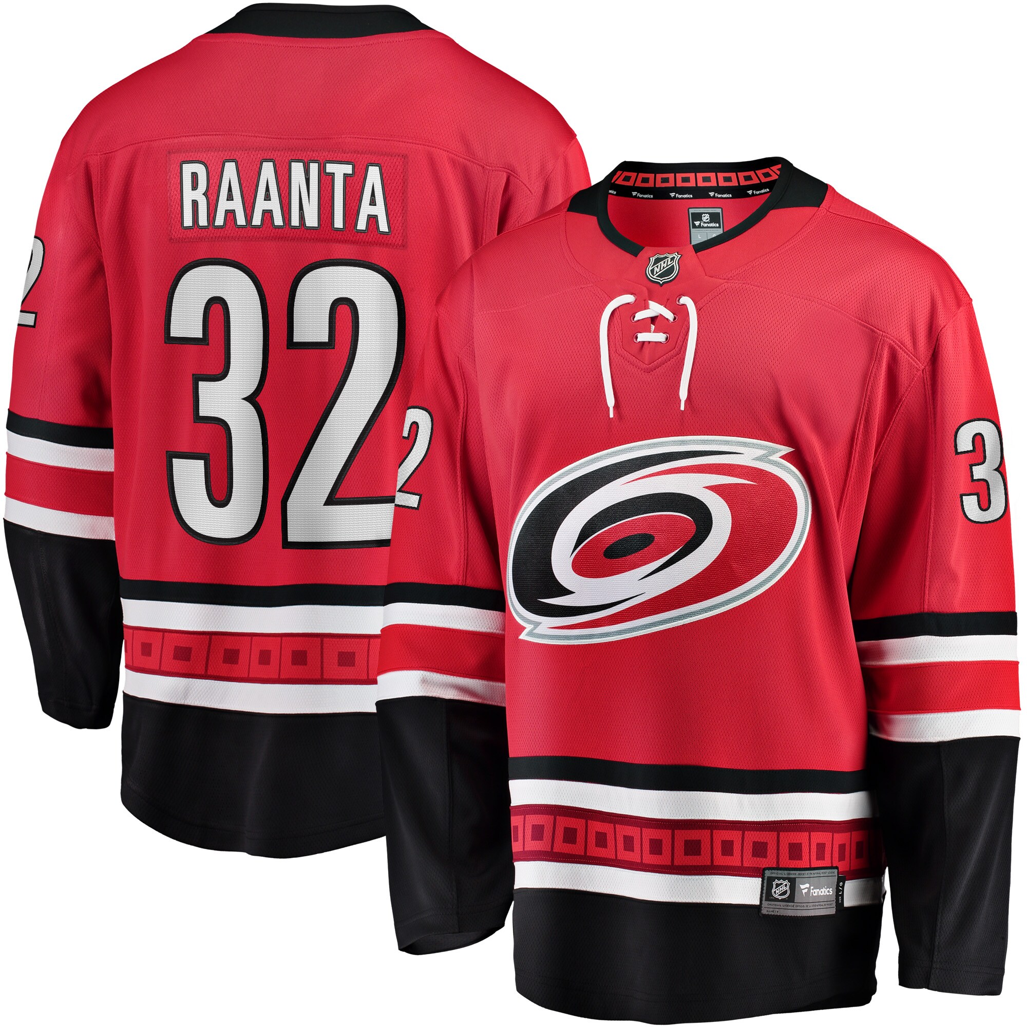 Antti Raanta Carolina Hurricanes Fanatics Alternate Breakaway   Jersey – Red
