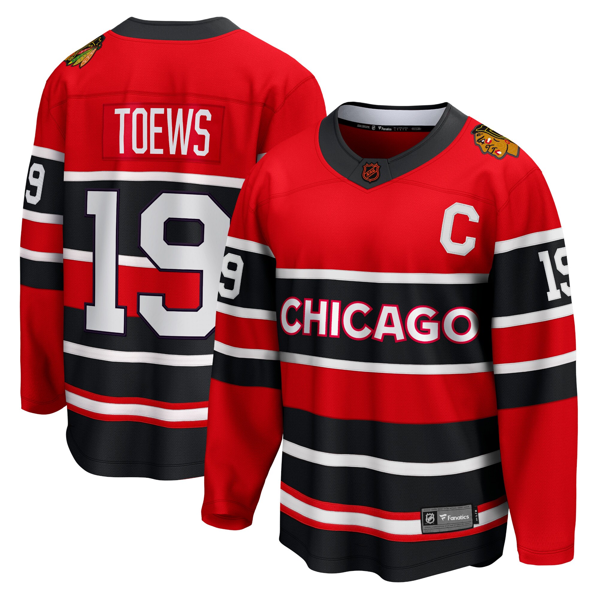 Jonathan Toews Chicago Blackhawks Fanatics Special Edition 2.0 Breakaway   Jersey – Red