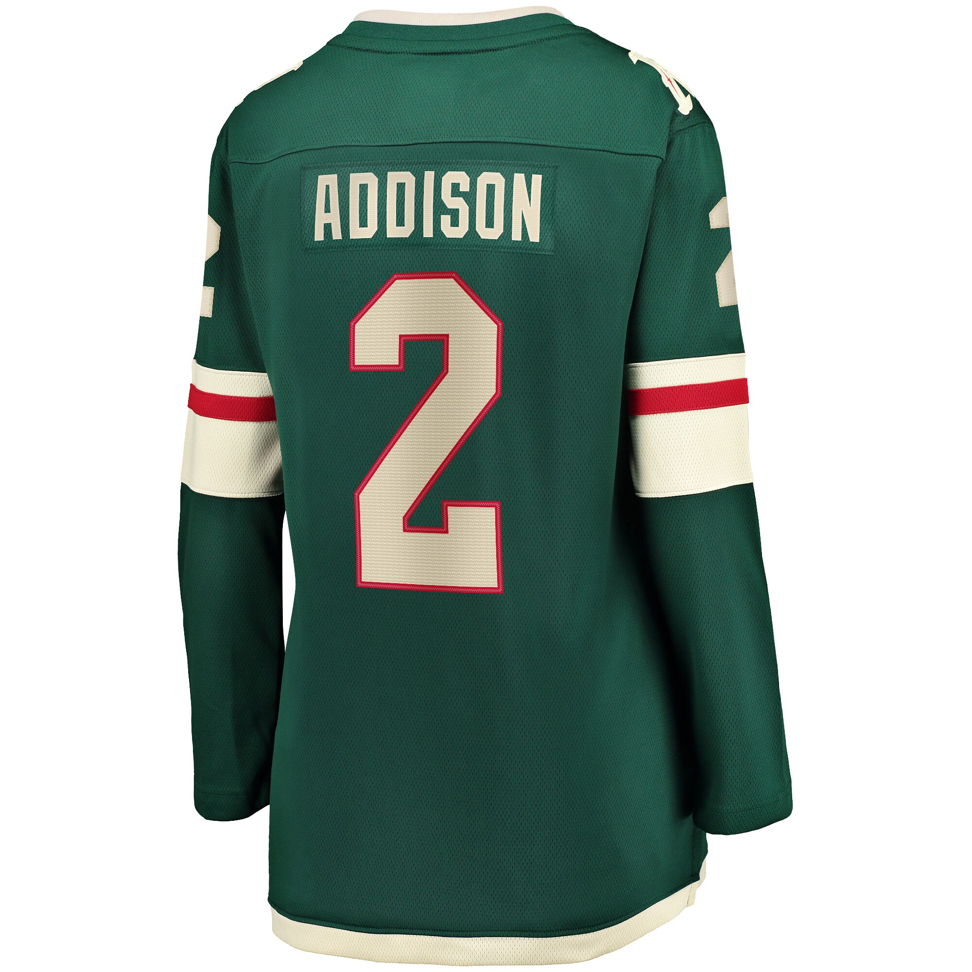 Calen Addison Minnesota Wild Fanatics Women’s Home Breakaway   Jersey – Green