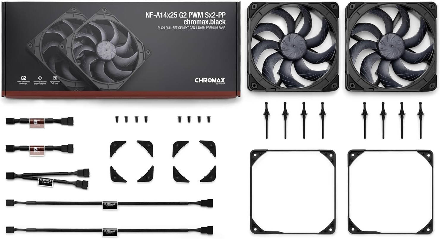 Noctua NF-A14x25 G2 PWM Sx2-PP
