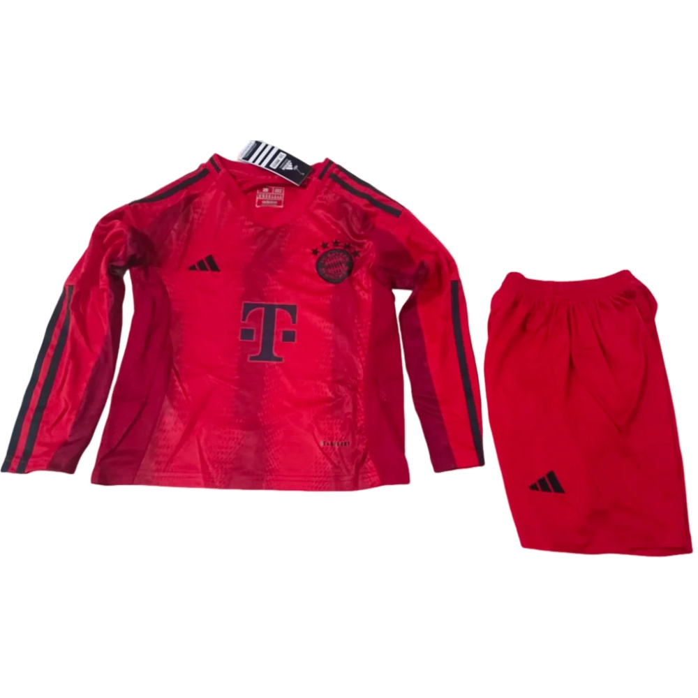 2024/25 Bayern Munich Home Long Sleeve Children's Jersey 1:1 Thai Quality