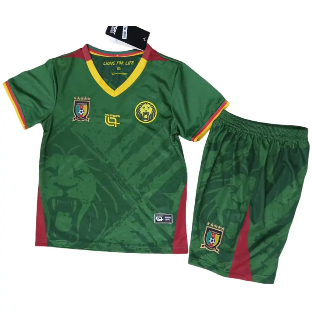 25-26 Cameroon Home Shirt - Kids