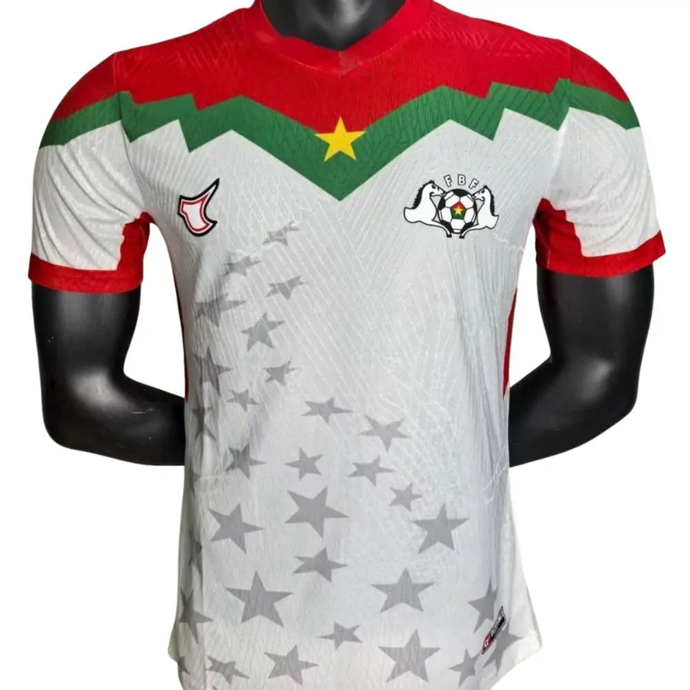 2025 Burkina Faso Away Kit - Short Sleeve Player Edition