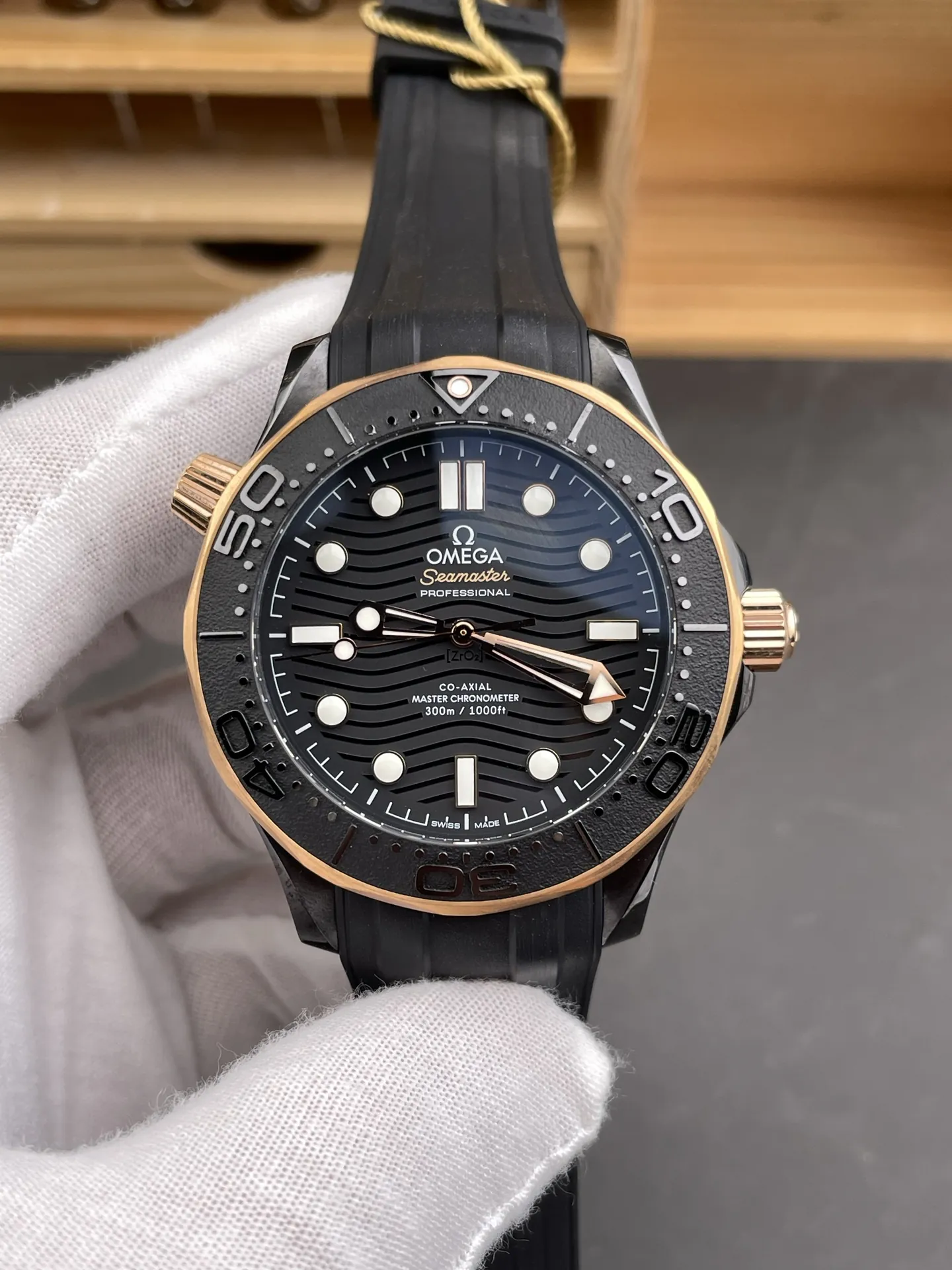 Omega Seamaster 300 Rose Gold 42mm
