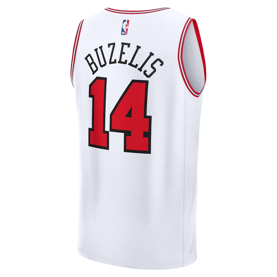 Youth Chicago Bulls Matas Buzelis Fanatics White Fast Break Replica  Jersey - Association Edition