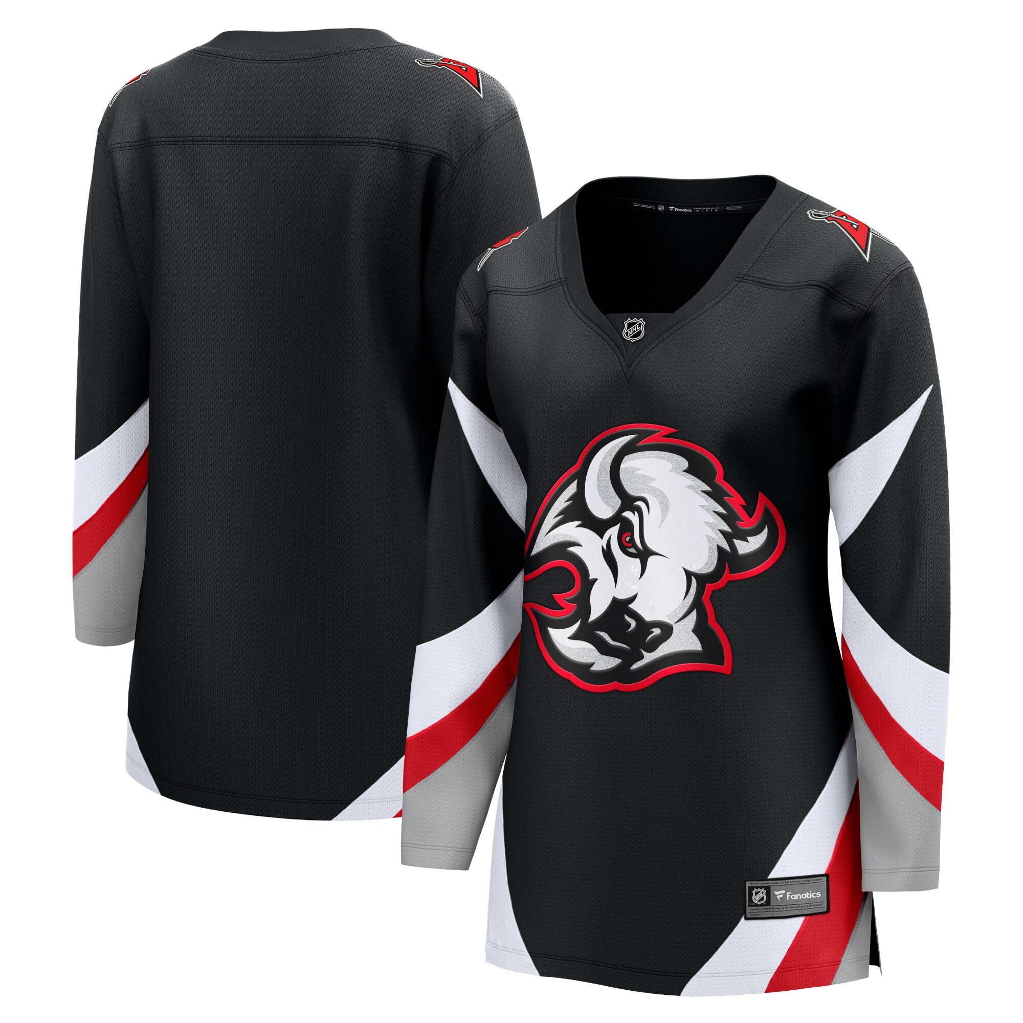 Buffalo Sabres Fanatics Women’s Alternate Premier Breakaway Blank Jersey – Black