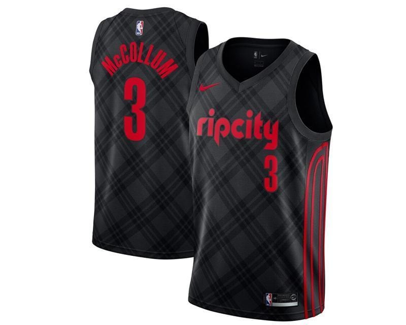 C.J McCollum Portland Trailblazers City Edition Jersey