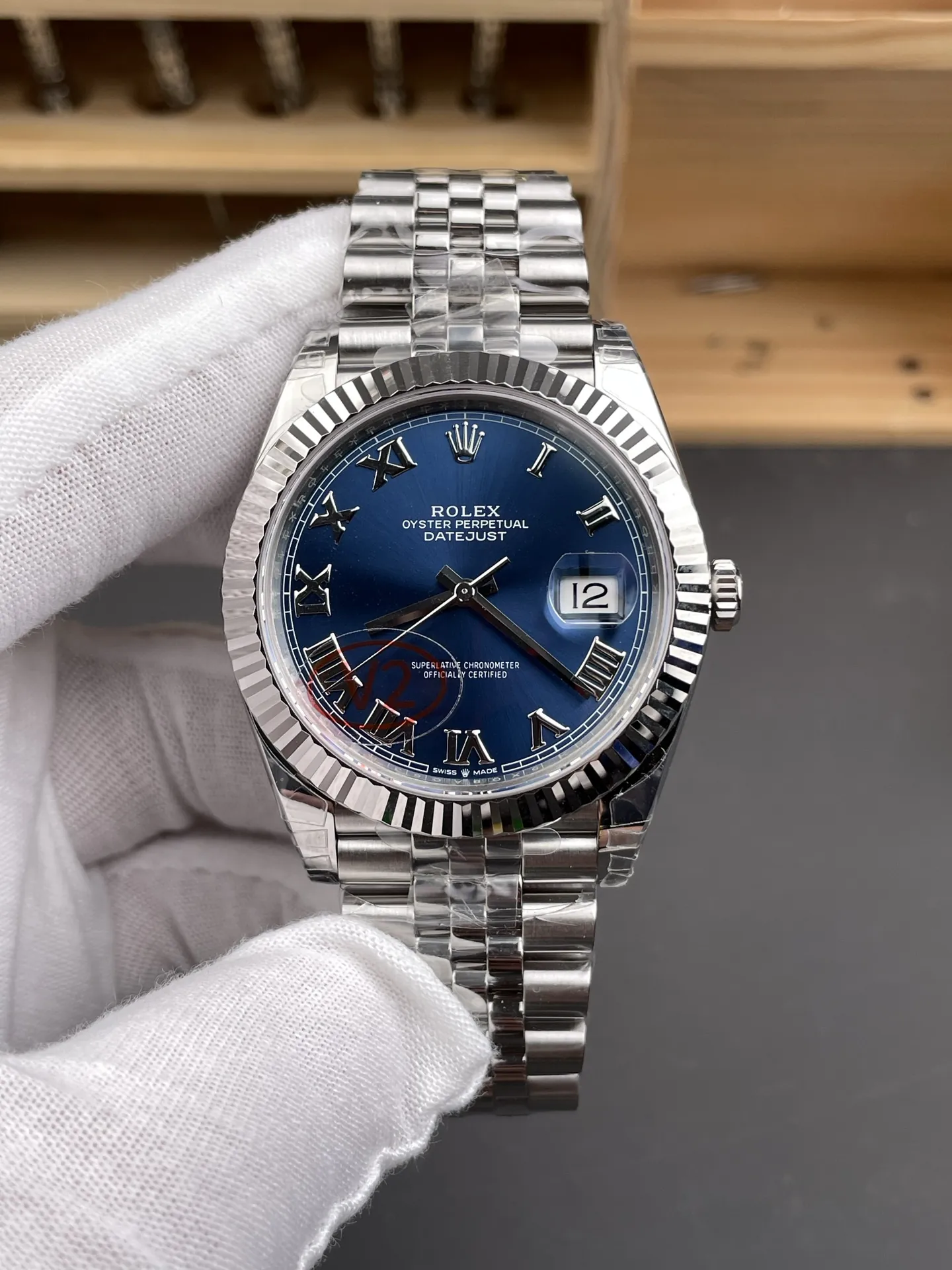 Rolex Datejust Blue 41mm
