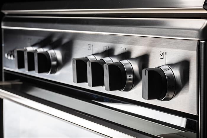 GLEM GAS - Cucina a gas U664MI Classe A-Inox