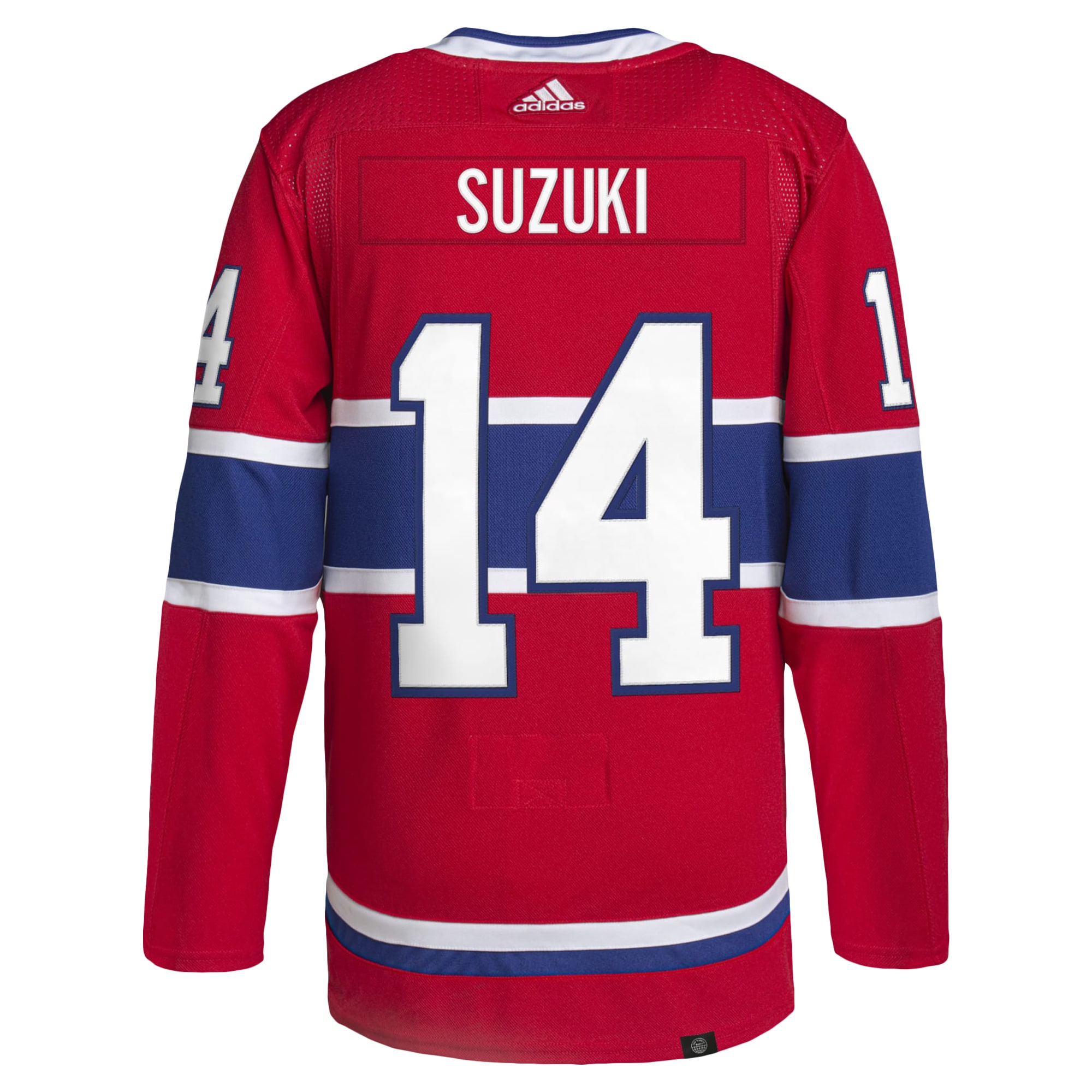 Nick Suzuki Montreal Canadiens  Home Primegreen  Pro   Jersey – Red