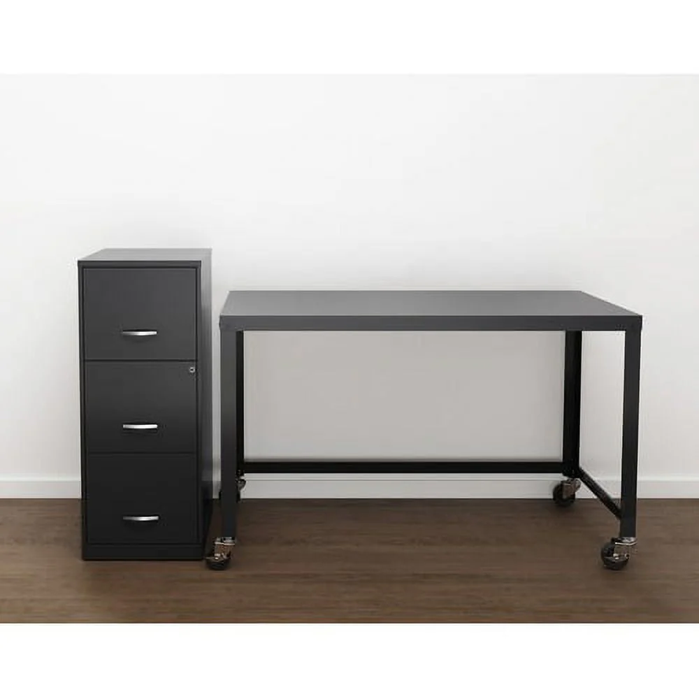 Lorell SOHO 3-Drawer Vertical Filing Cabinet 14.3