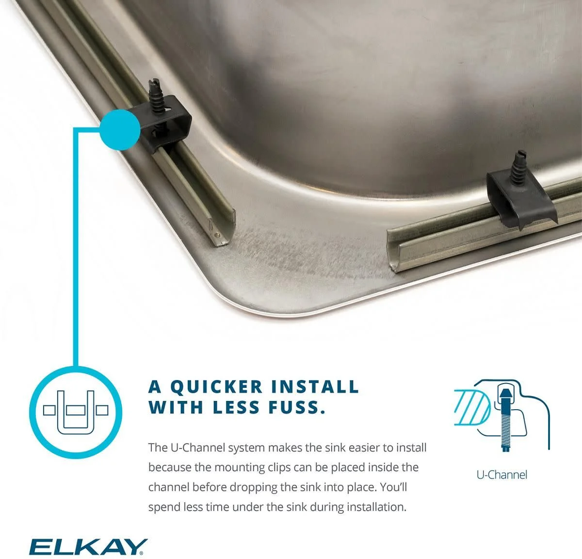 Elkay DLR4322103 Lustertone Stainless Steel 43