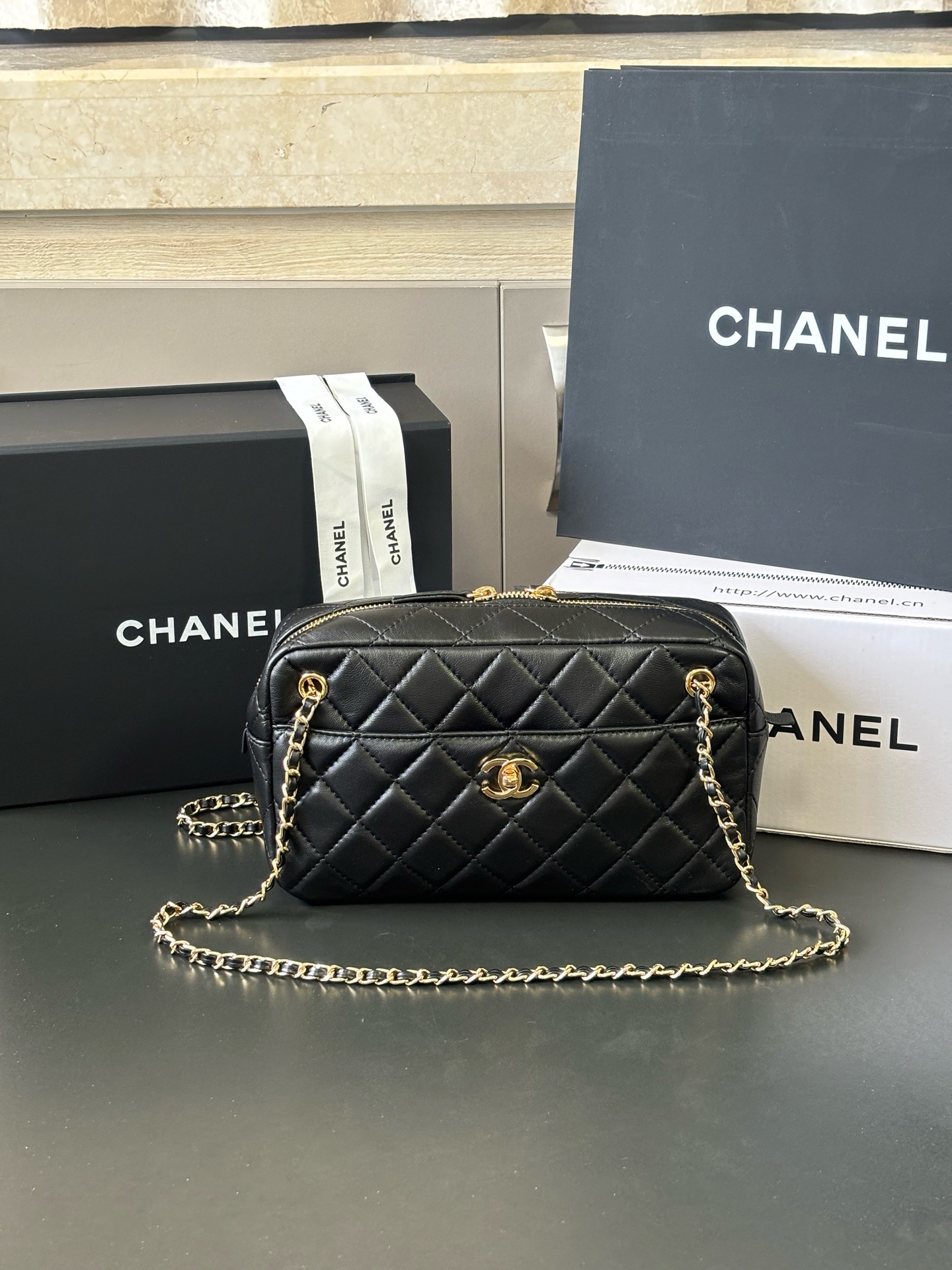 Chanel 26A Quilted Camera Bags