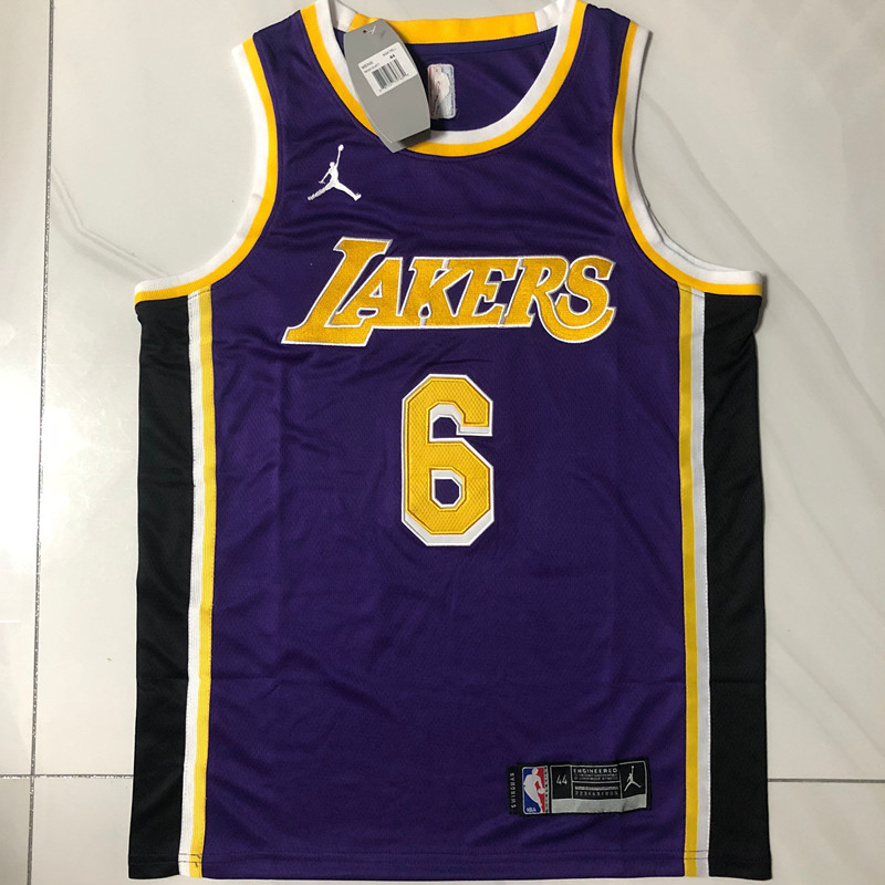 Los Angeles Lakers James Purple 6 MN