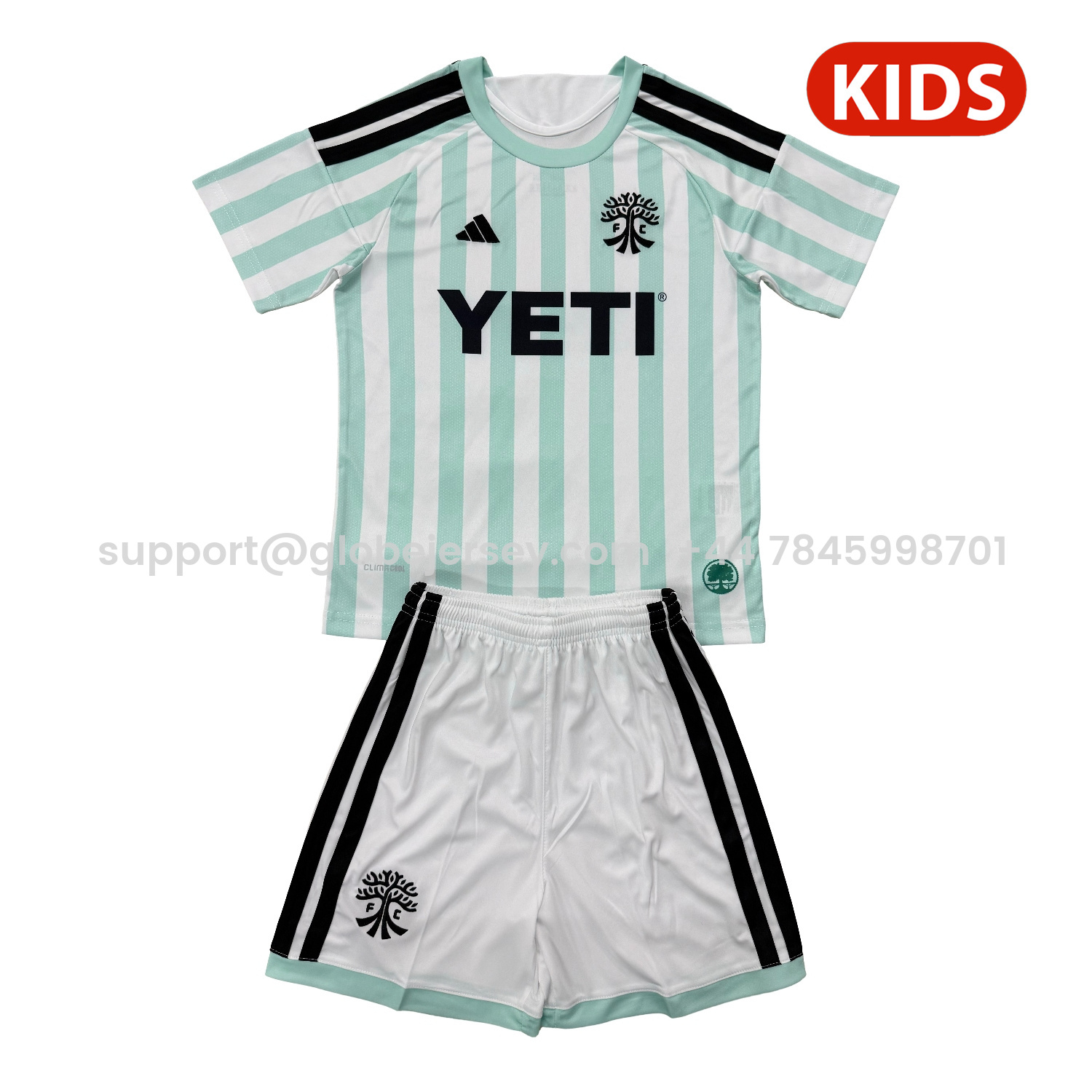 Austin 2026 Away Kids Kit