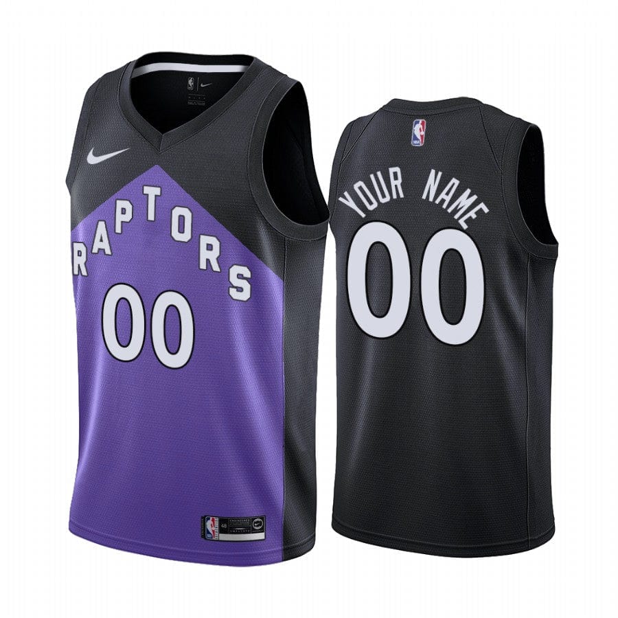 Custom Toronto Raptors 2020-21 Earned Edition Jersey