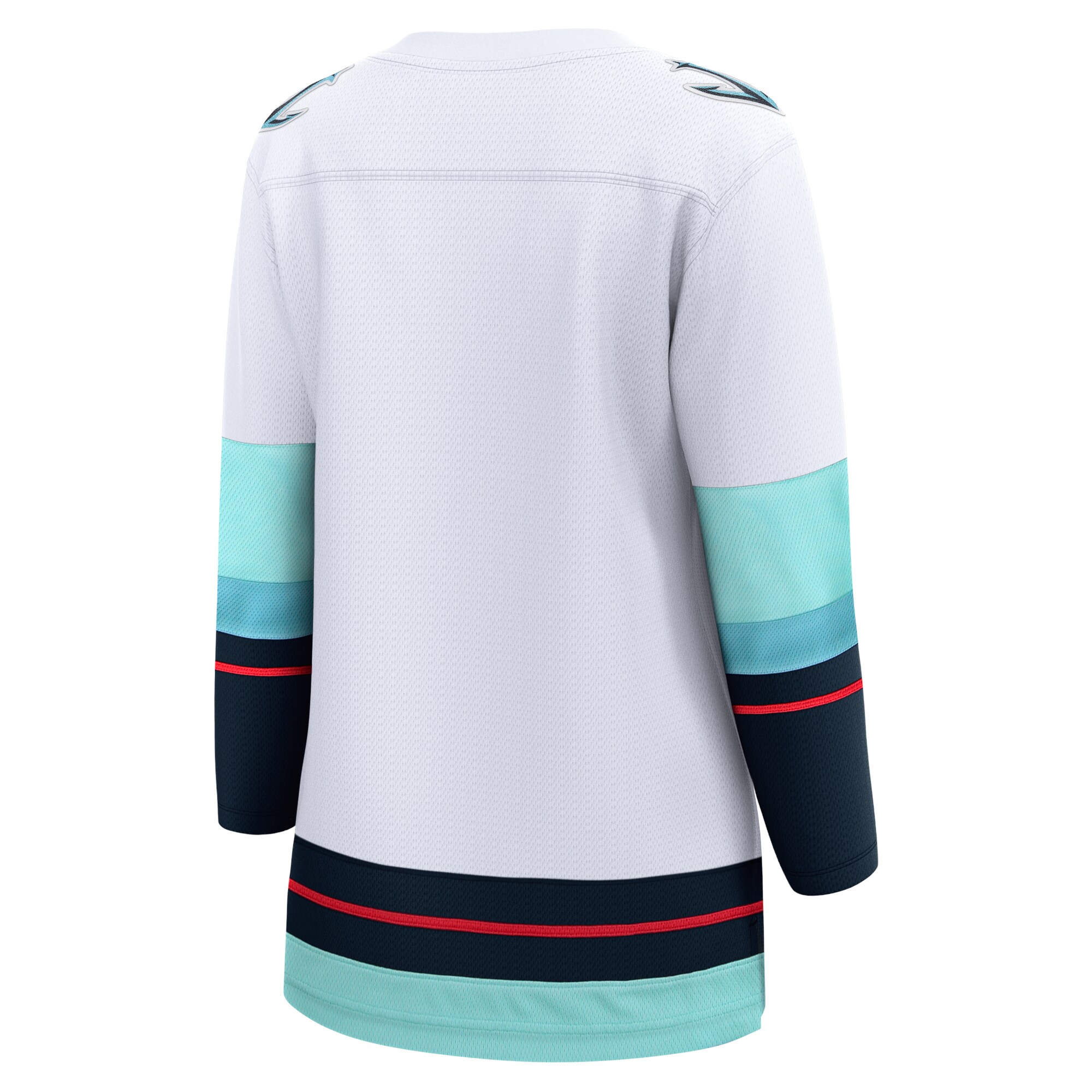 Seattle Kraken Fanatics Women’s Away Breakaway Jersey – White
