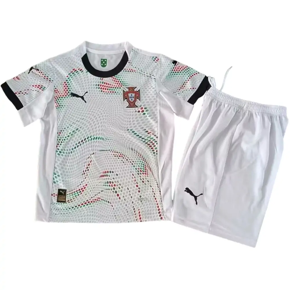 2025-26-Portugal Away-Jersey-Children's Kit