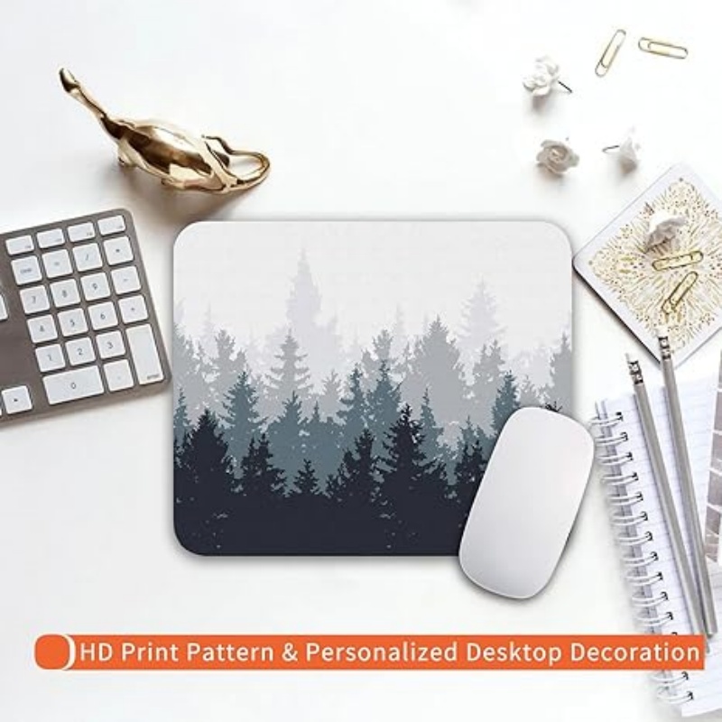 PADARTISAN Square Mouse Pad, Personalized Premium-Textured Custom Mouse Mat Design