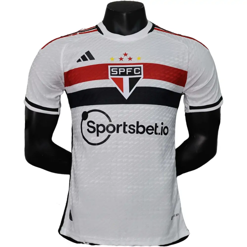 2023/24 Sao Paulo Home Jersey. - Player Version