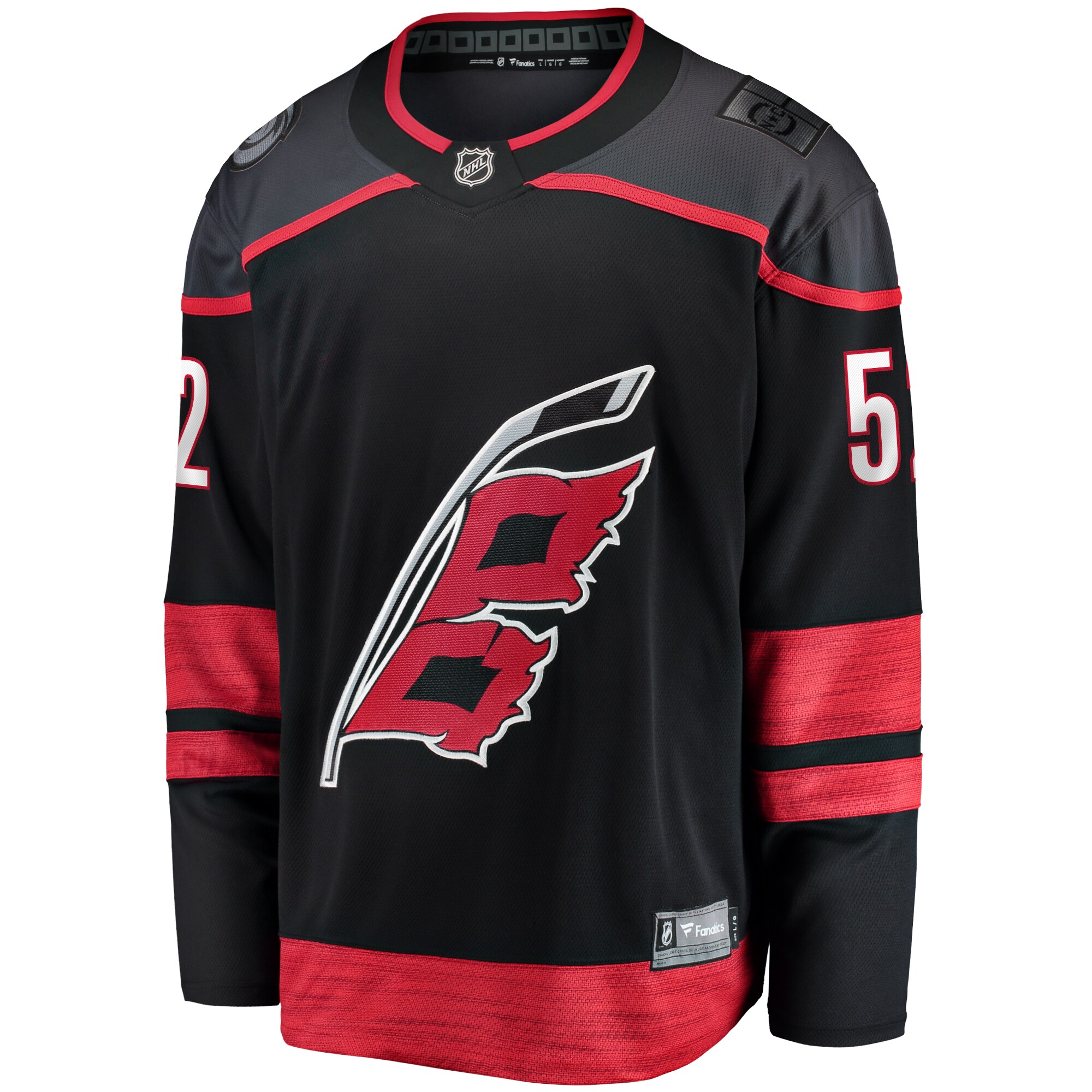 Pyotr Kochetkov Carolina Hurricanes Fanatics Home Premier Breakaway   Jersey – Black