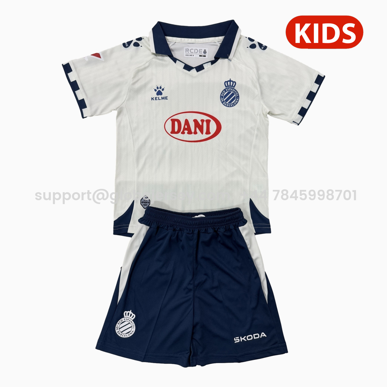 RCD Espanyol 25-26 Away Kids Kit