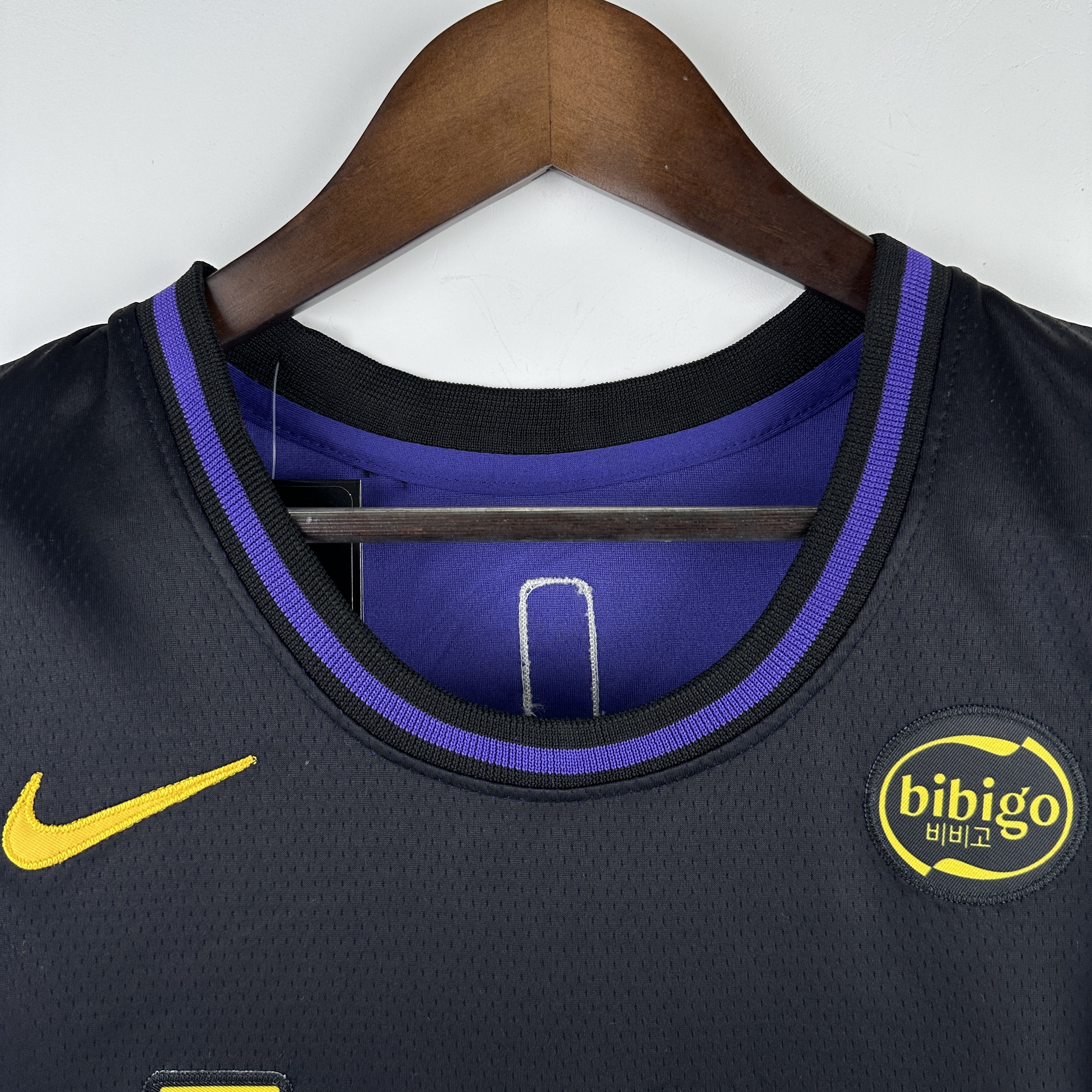 Embroidery 25th season Lakers City Edition No. 23 James