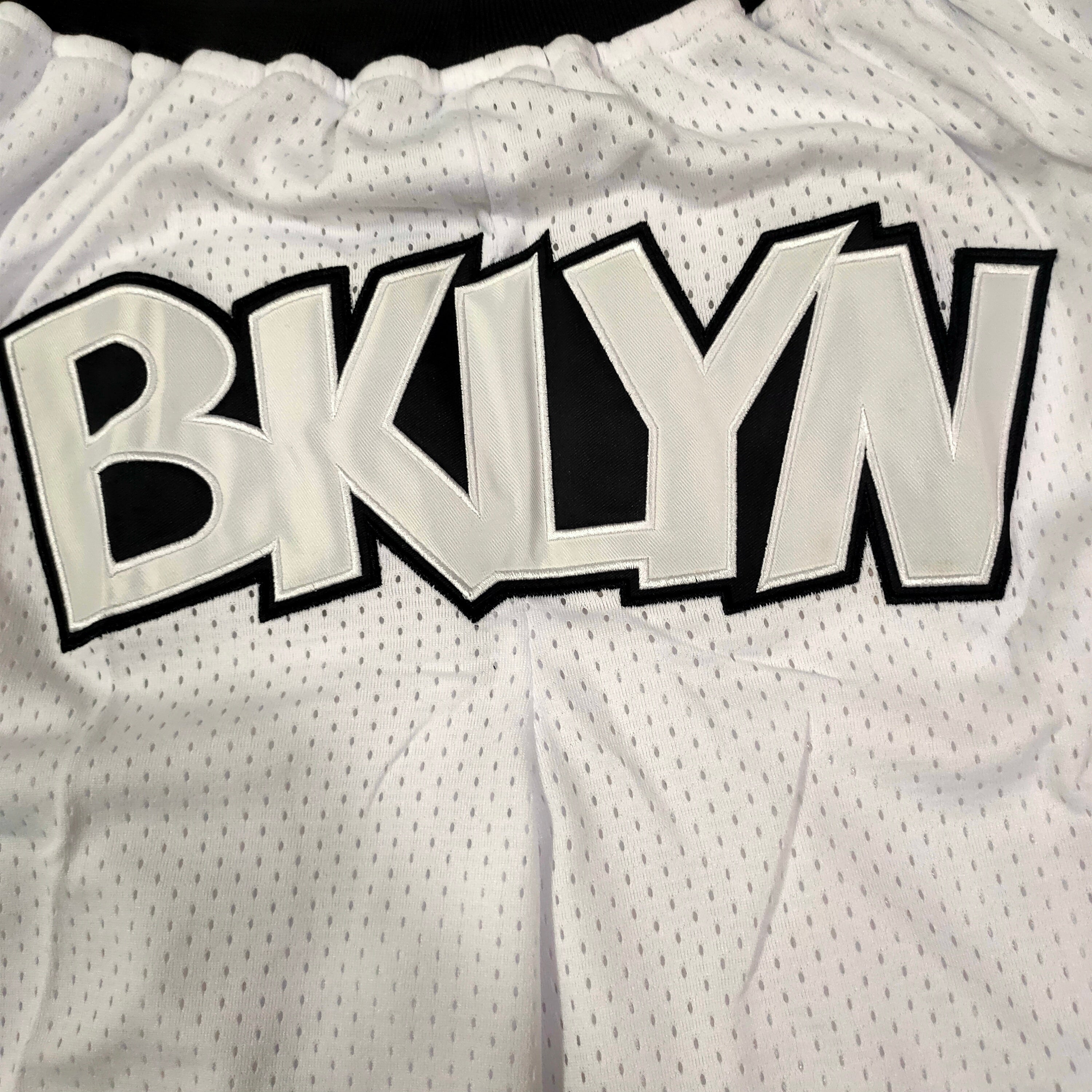 Brooklyn Nets White Pocket Pants