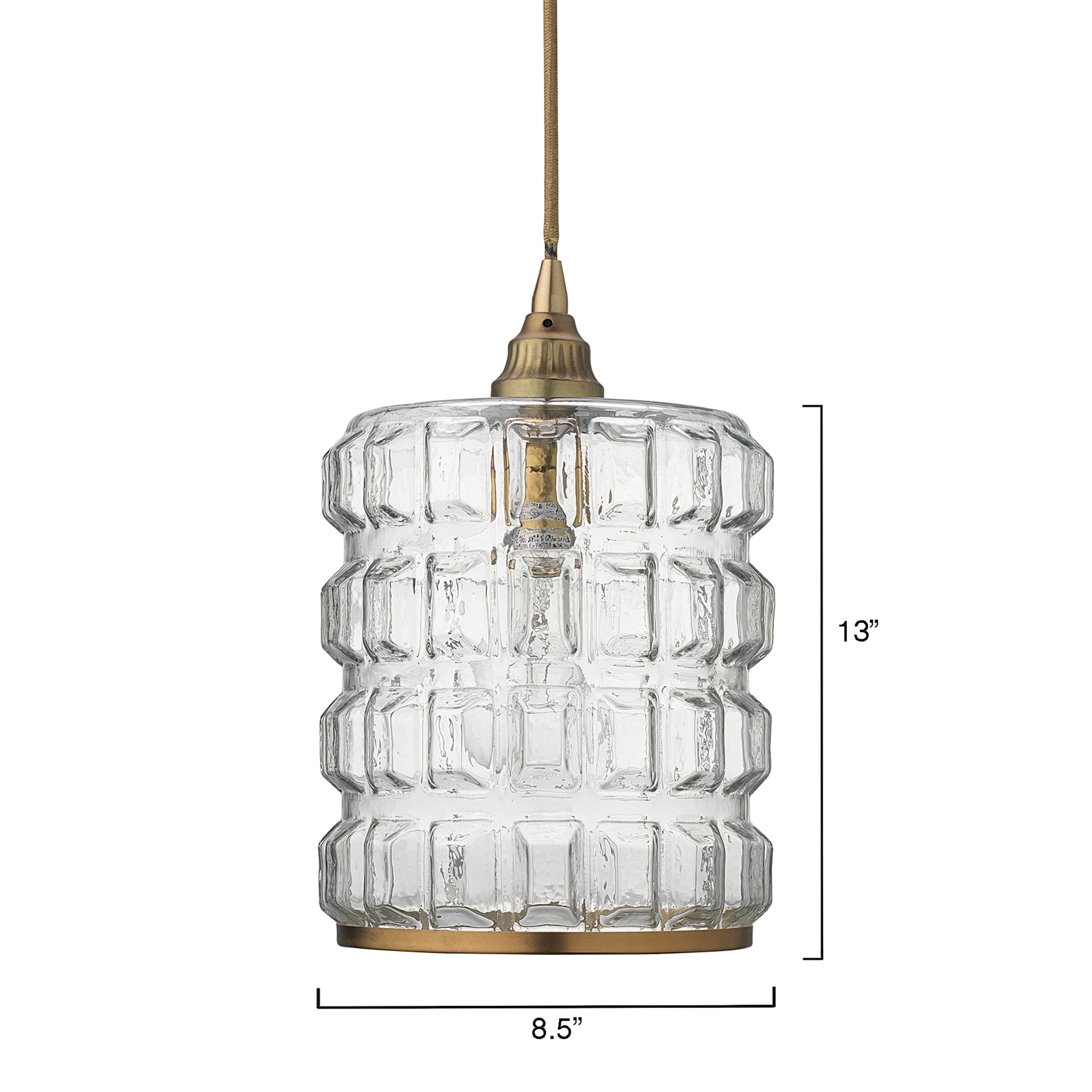 Jamie Young Madison Blown Glass 1-Light Pendant