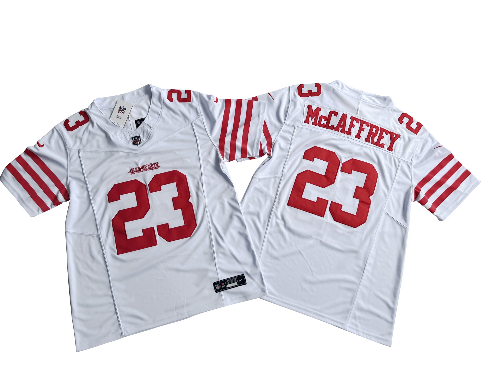San Francisco 49ers 23# Christian McCaffrey  Vapor F.U.S.E. Limited Jersey