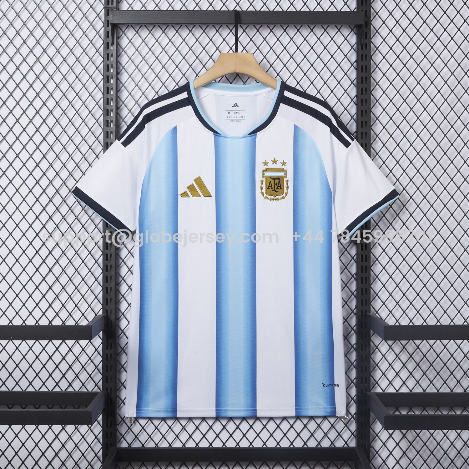Argentina 2026 Home Jersey Without Chest Patch - Fans Version