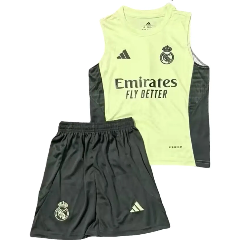 2025-26 Real Madrid Training Vest Children's Set - Fans Edition