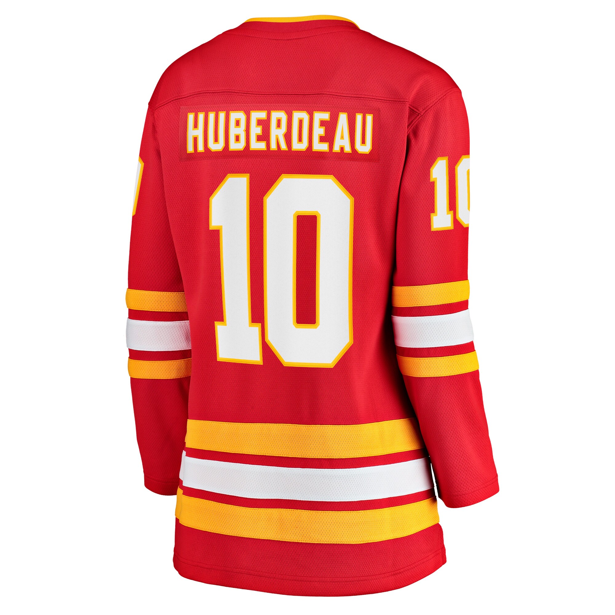 Jonathan Huberdeau Calgary Flames Fanatics Women’s Home Breakaway  Jersey – Red