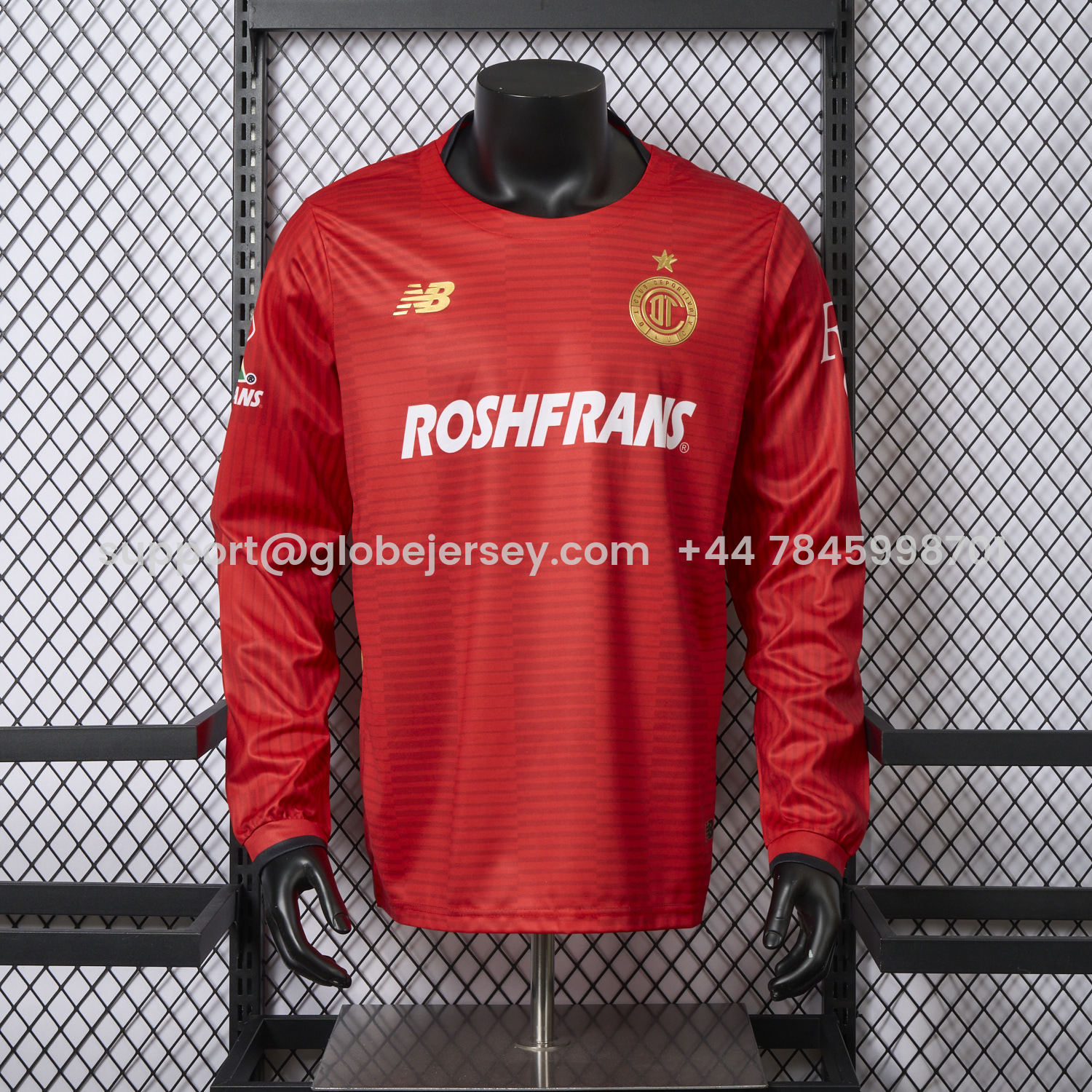 Toluca 25-26 Home Long Sleeves Jersey - Player Version
