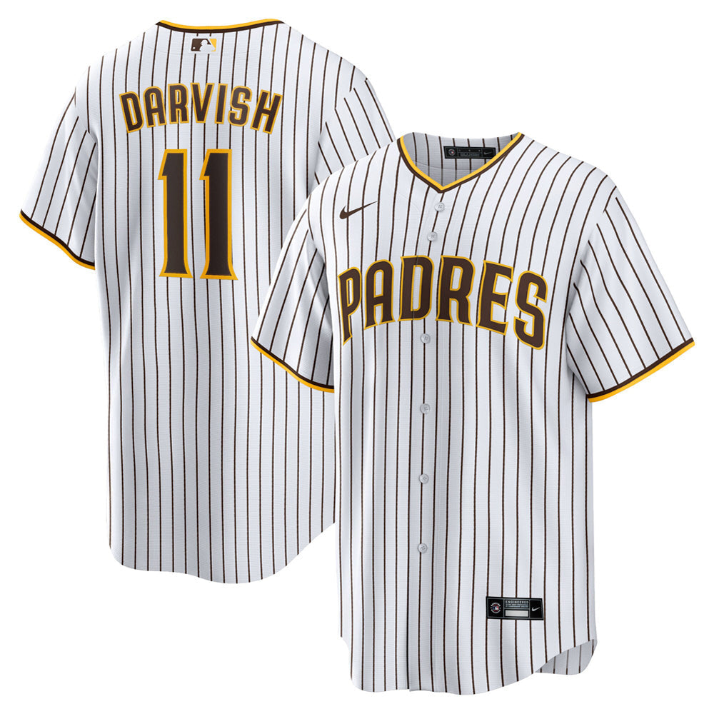 Men's San Diego Padres Yu Darvish Home Player Jersey - White