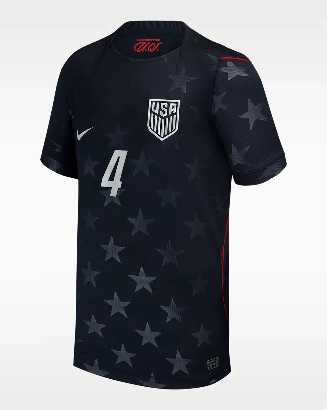Tyler Adams #4 USMNT USA Away Soccer Jersey 2026