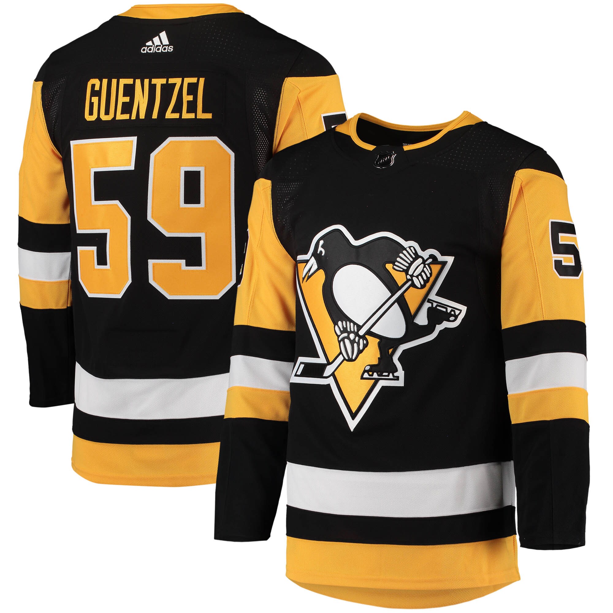 Jake Guentzel Pittsburgh Penguins  Home Primegreen    Jersey – Black
