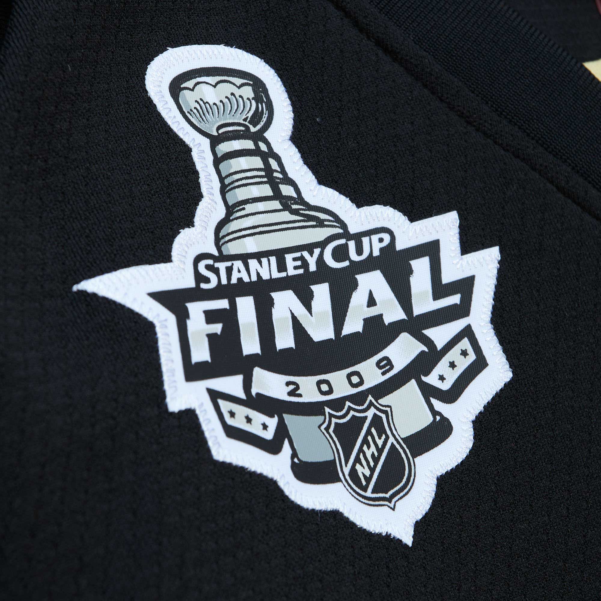 Sidney Crosby Pittsburgh Penguins Mitchell & Ness Big & Tall 2008 Captain Patch Blue Line   Jersey – Black