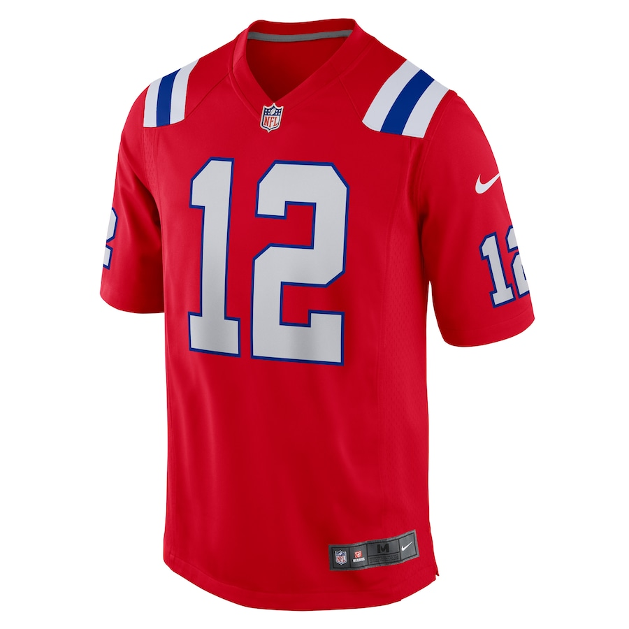 New England Patriots 12# Tom Brady Nike Vapor F.U.S.E. Limited Jersey