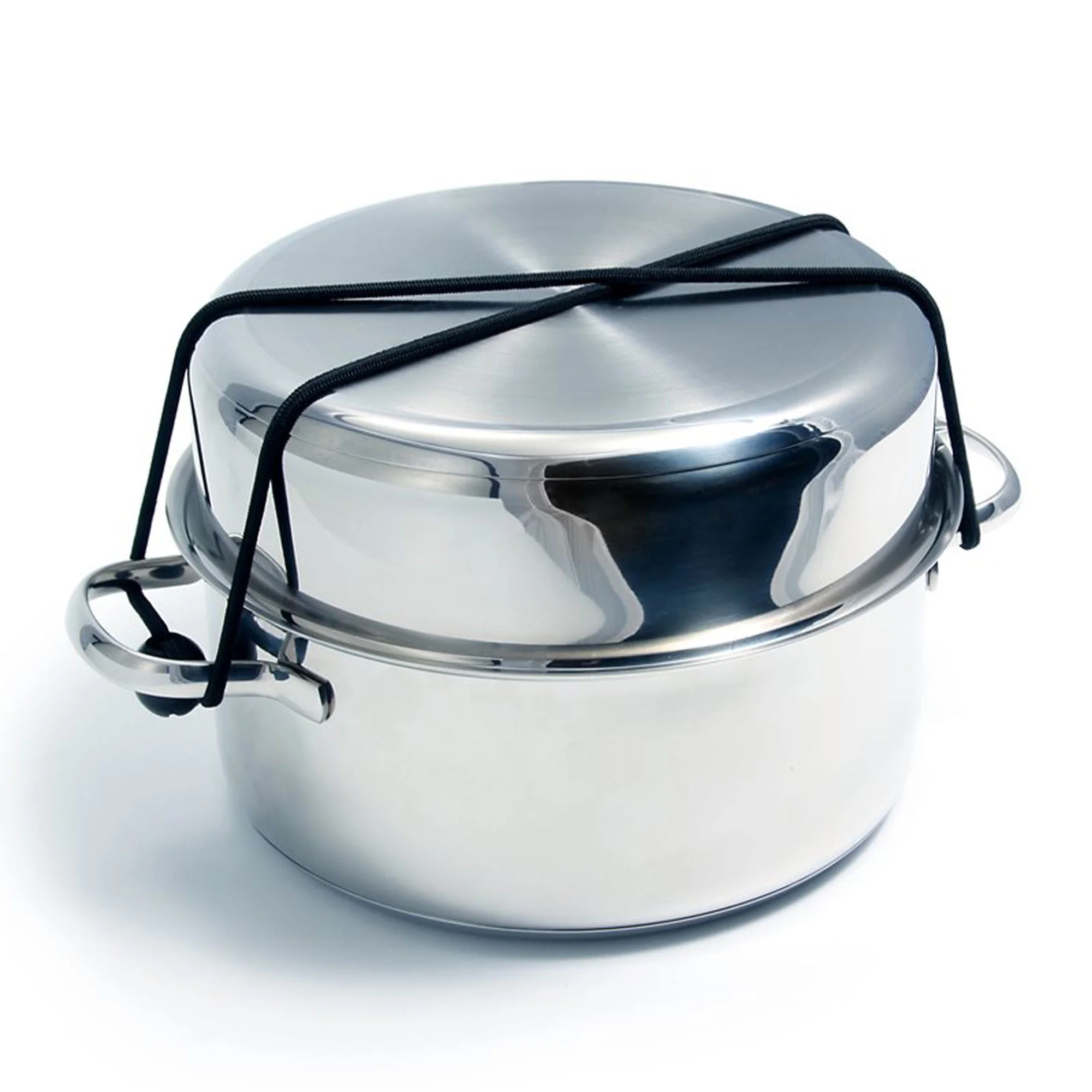 Camco Premium Ceramic Nesting Cookware Set- Non Stick Pans and Pots with Removable Handles, Space Efficient Excellent for RVs and Compact Kitchens, 7-Piece Set (43920)