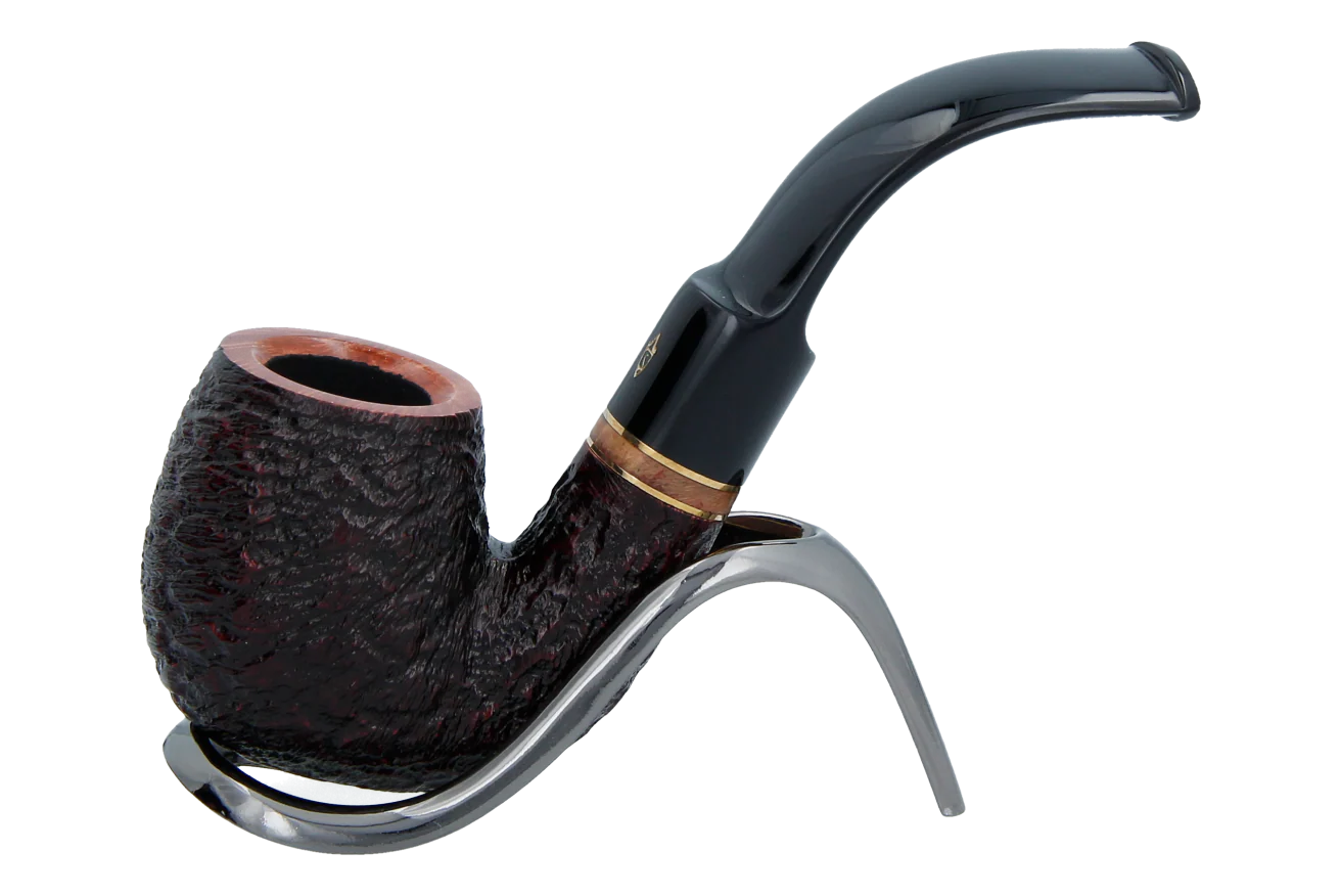 Savinelli Porto Cervo Rustic 614 - 6mm Briar Pipe